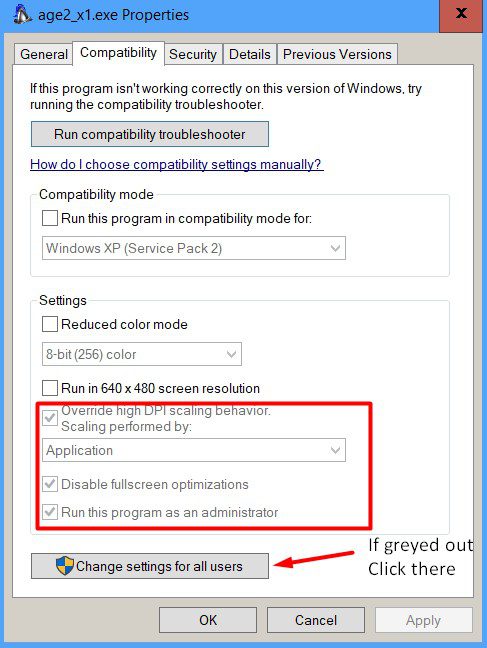 increase age of empires 2 resolution