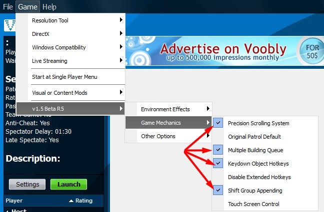 voobly 1.5rc room settings