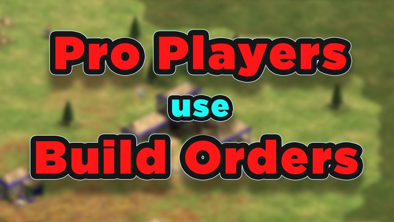 Even Professional Gamers Follow Build Strategies!