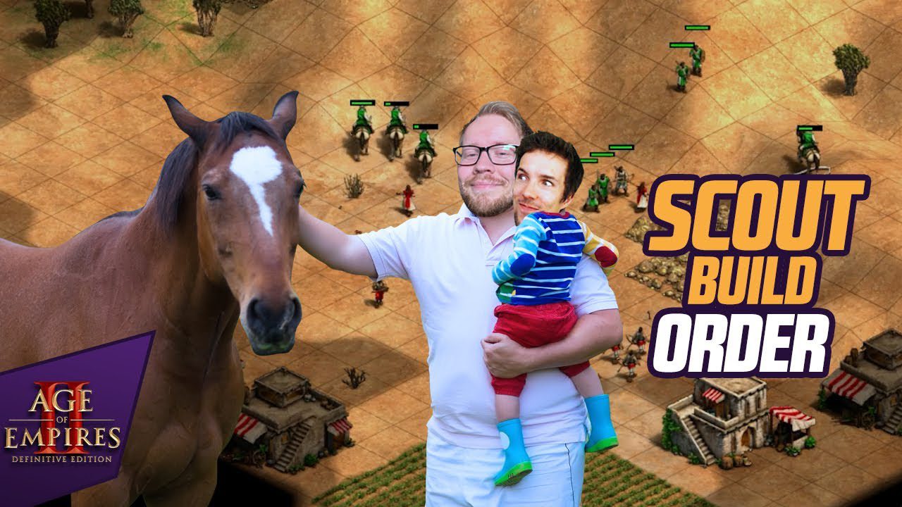 Instructing Scout Formation to Grubby! | Age of Empires 2 Meets Warcraft 3 Featuring Grubby