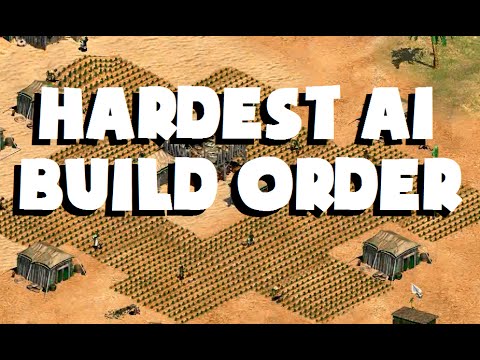 What is the Most Difficult Artificial Intelligence Build Order?
