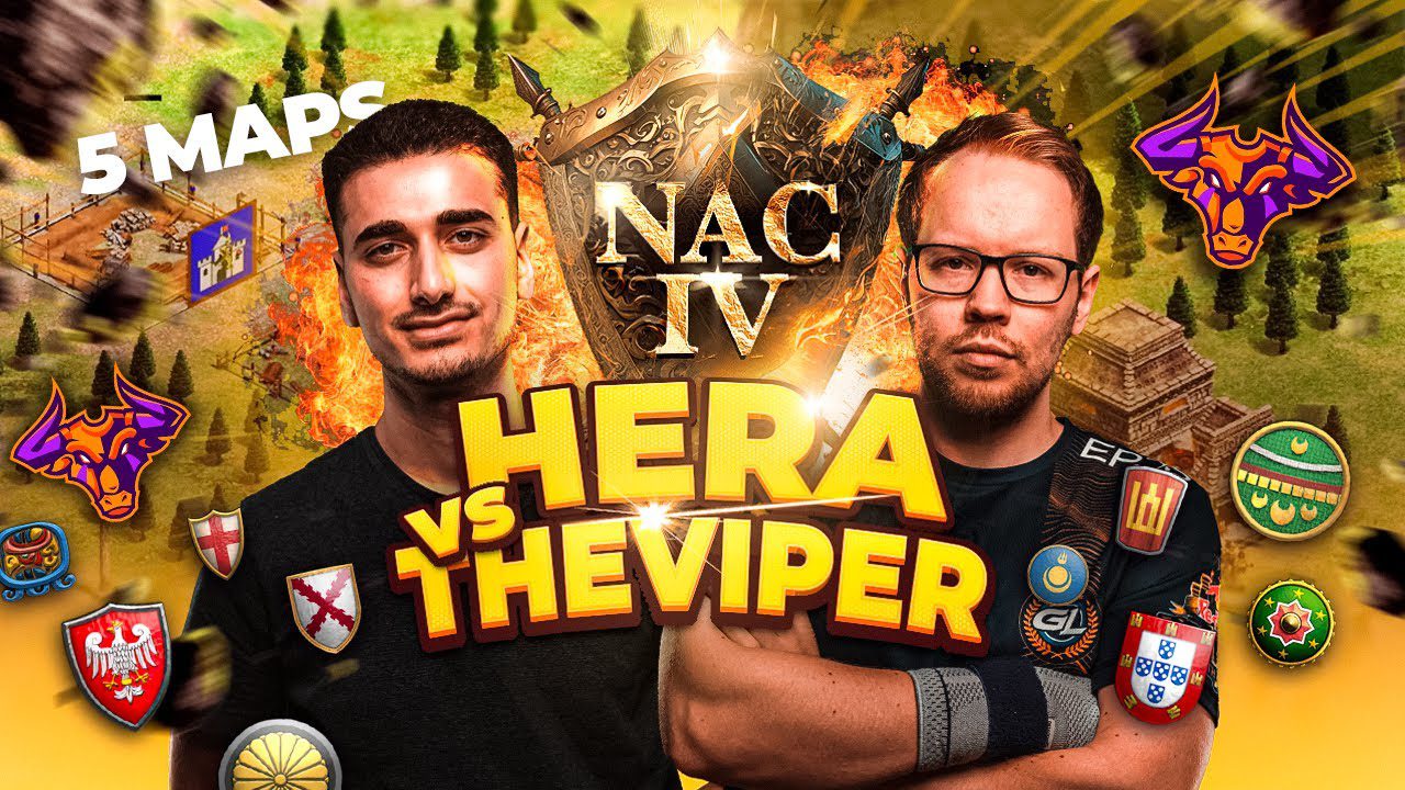Hera versus The Viper Showmatch at NAC4: Uncovering Maps