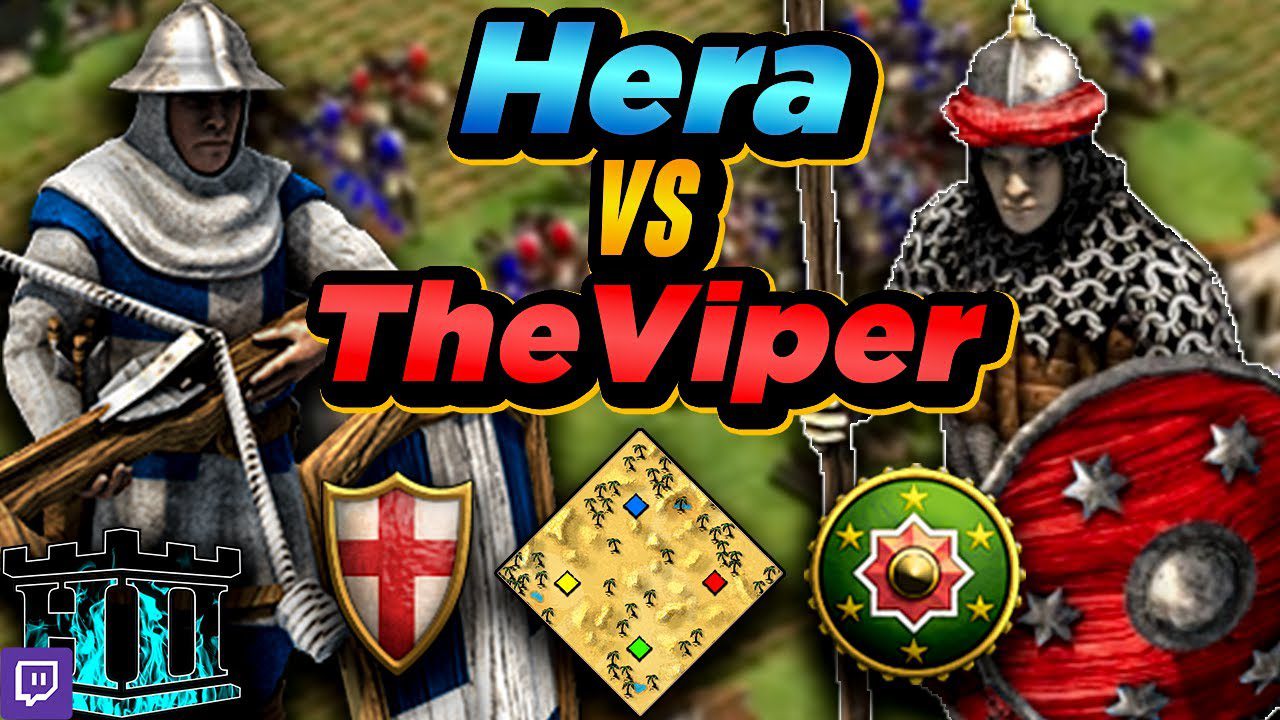Italians versus Hindustanis in One-on-One Arabia with TheViper in Age of Empires II