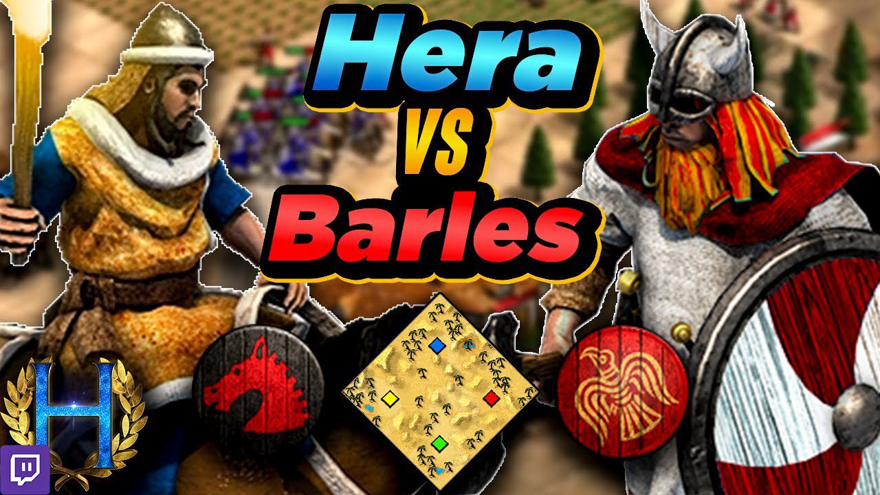 Huns Versus Vikings in One Versus One Arabia Versus Barles in Age of Empires Two Huns Versus Vikings in One Versus One Arabia Versus Barles in Age of Empires Two