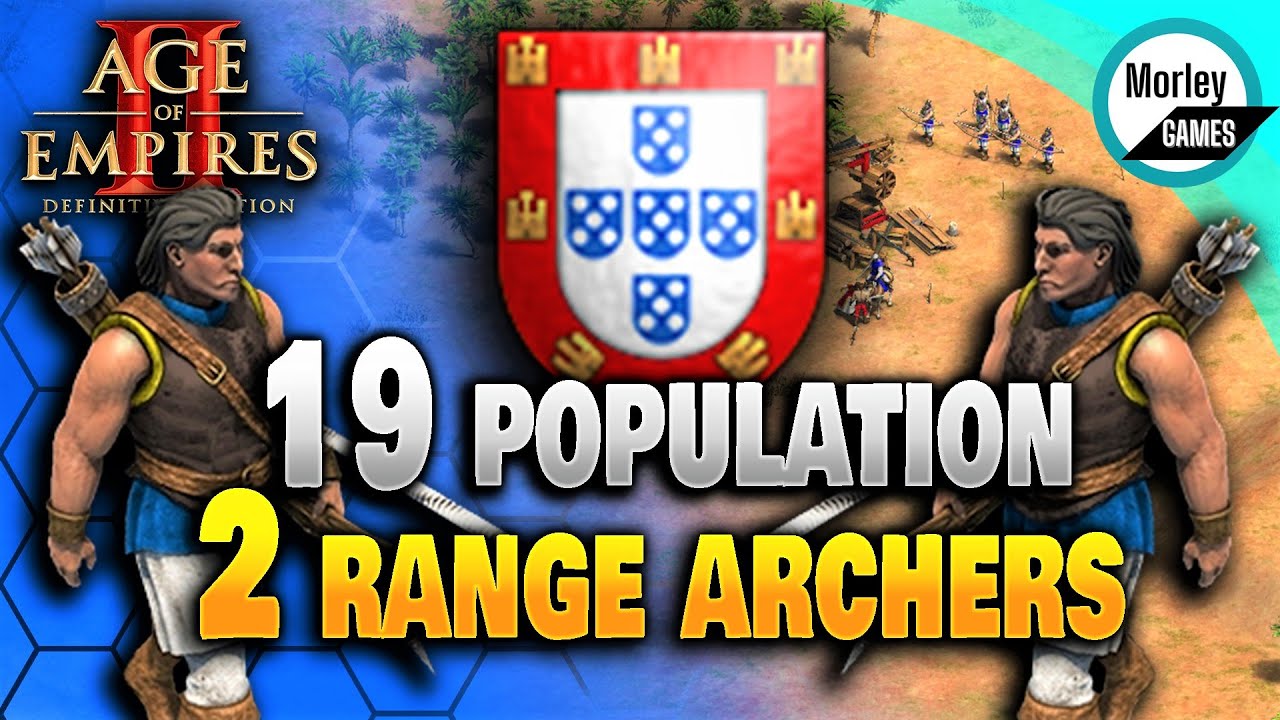 Crazy Age of Empires II Portuguese Build Order – 19 Population Archer Rush
