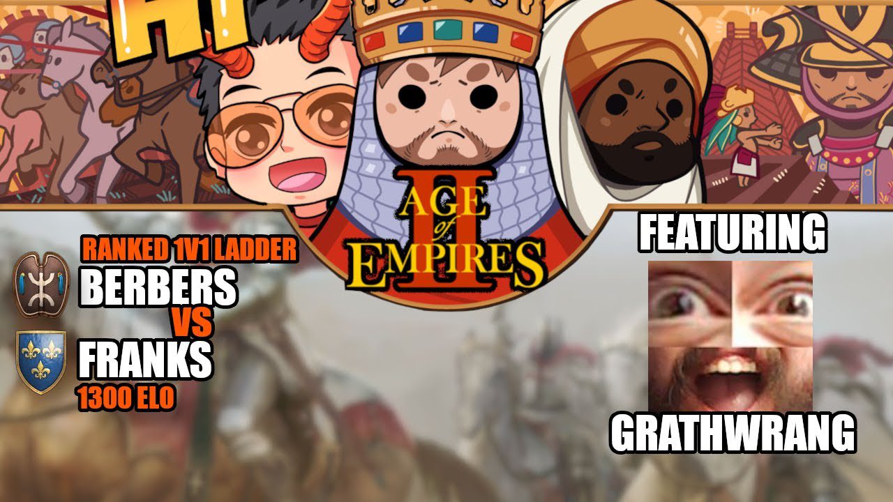 When Streamers Collide on the Ranked Ladder: Arabia 1v1 Between Berbers and Franks at 1300 ELO