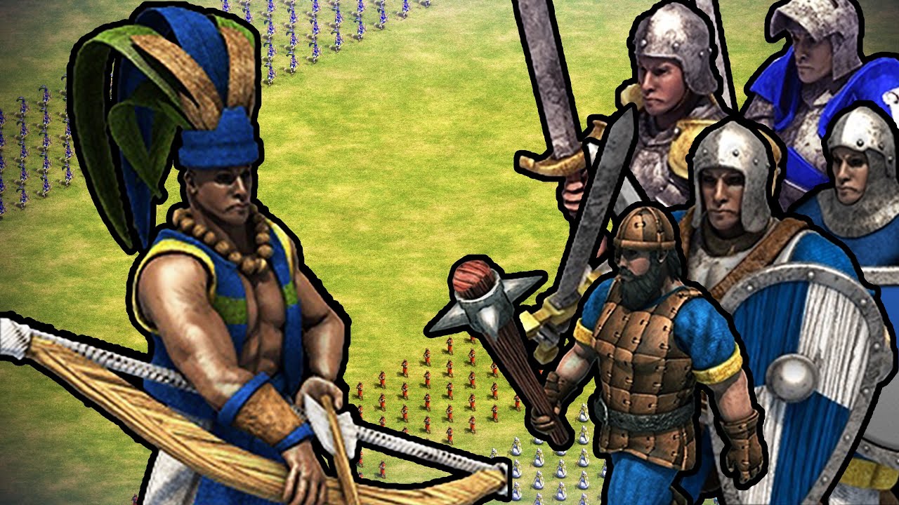 Two Hundred Elite Plumed Archers versus Two Hundred Times the Size of a Militia Line in Age of Empires II: Definitive Edition