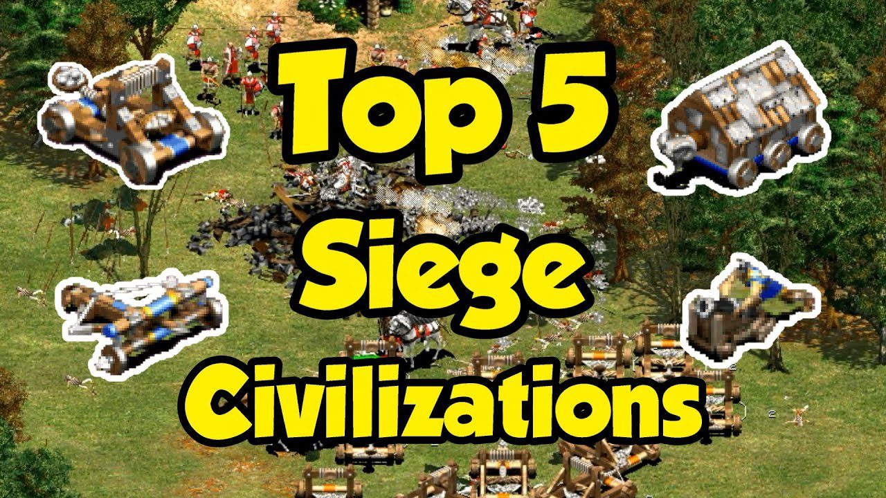 Five Best Civilizations for Siege Warfare in Age of Empires II