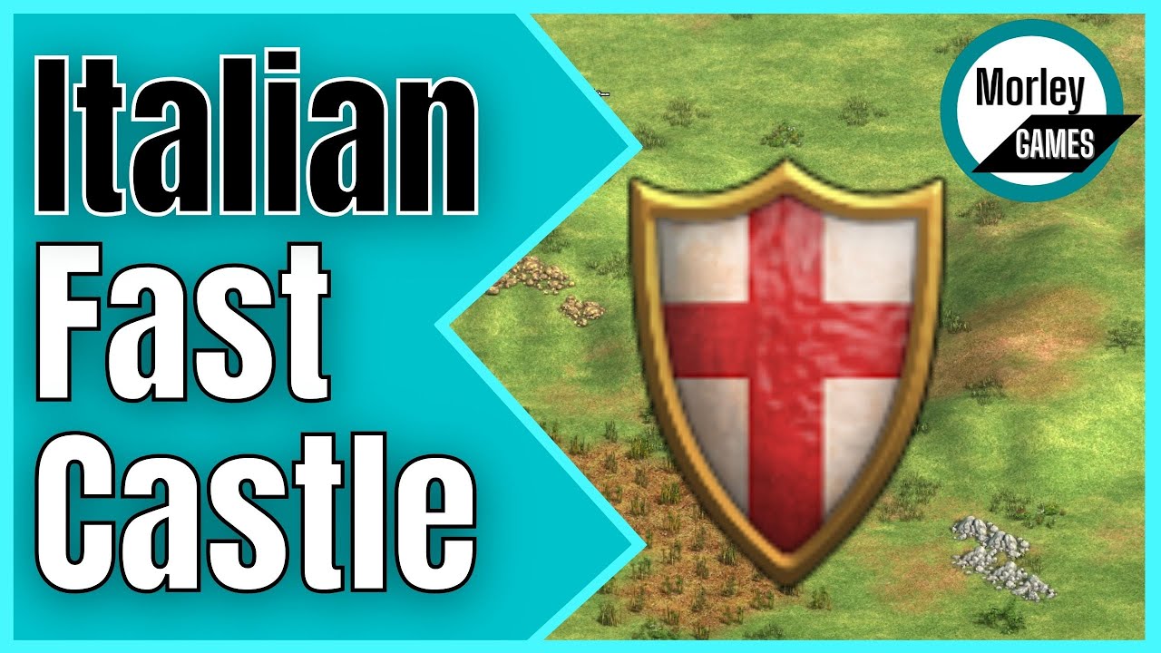 Age of Empires II: The Fastest Castle Italians Build Order in 13 Minutes