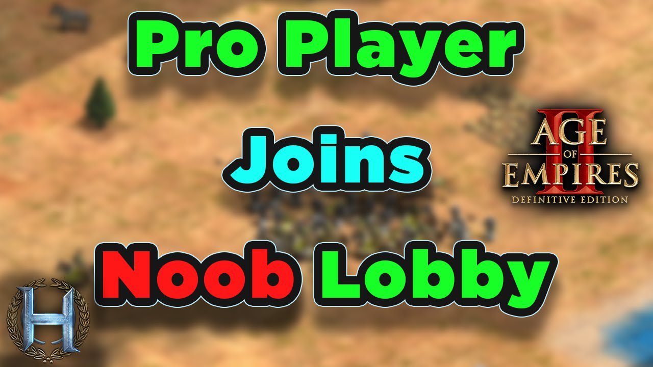 A Professional Gamer Joins An Amateur Lobby In Age Of Empires 2