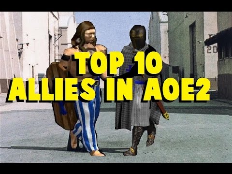 “Ten Greatest Allied Civilizations in Age of Empires II”
