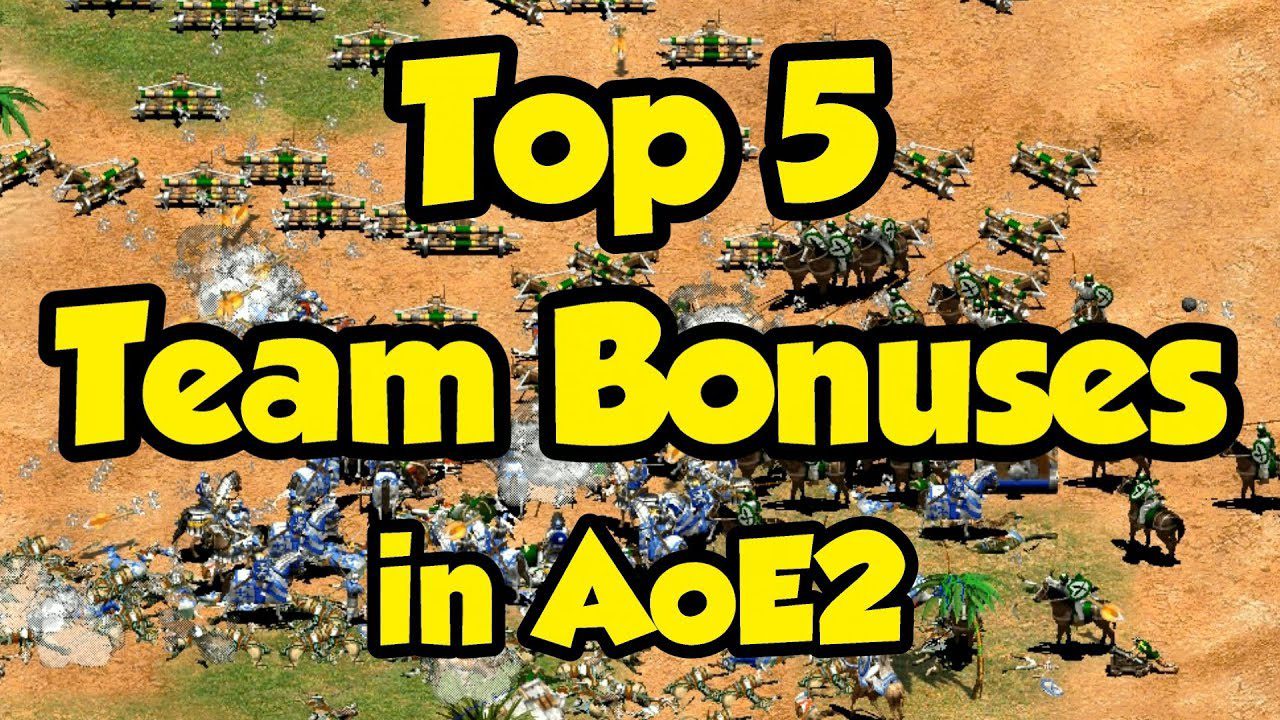 “Five Best Team Bonuses in Age of Empires II”