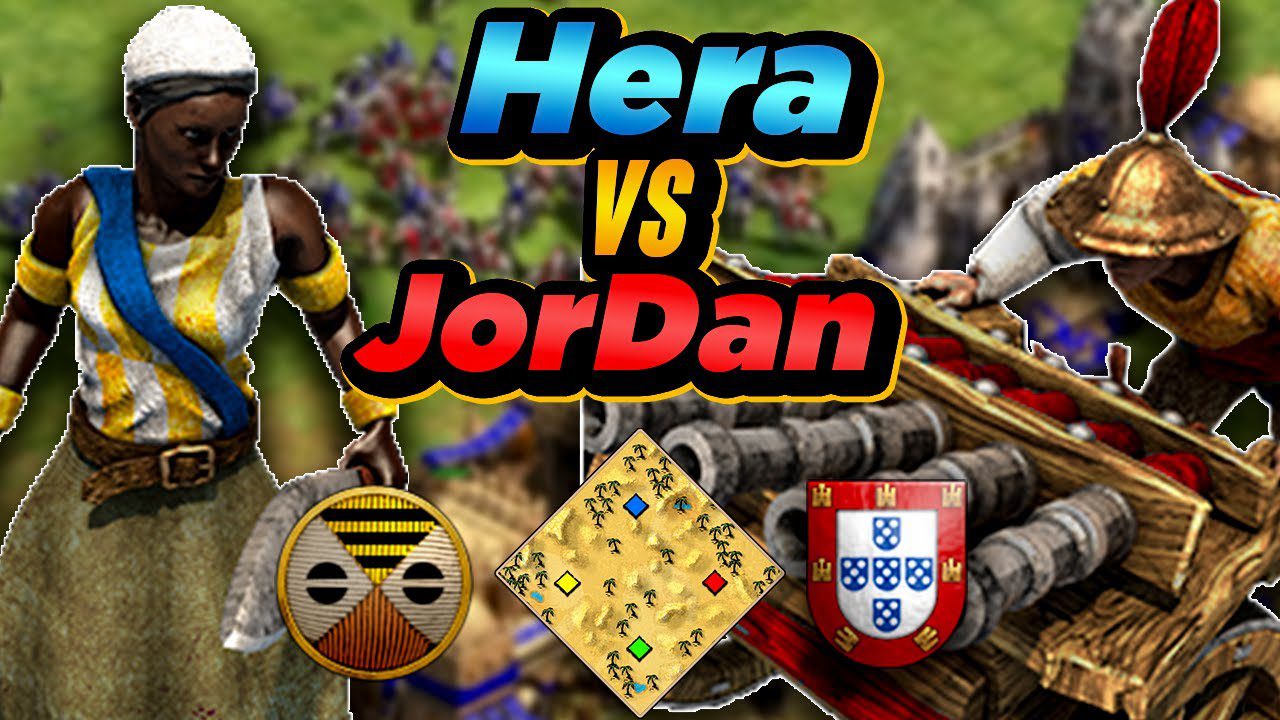 Malian and Portuguese Forces Clash in One-on-One Battle in Arabia and Jordan in Age of Empires II