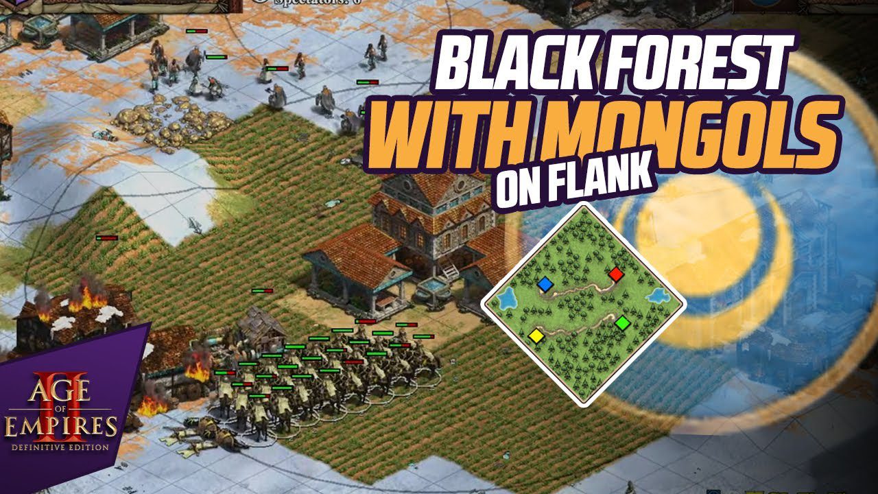 Mongols Flanking the Black Forest