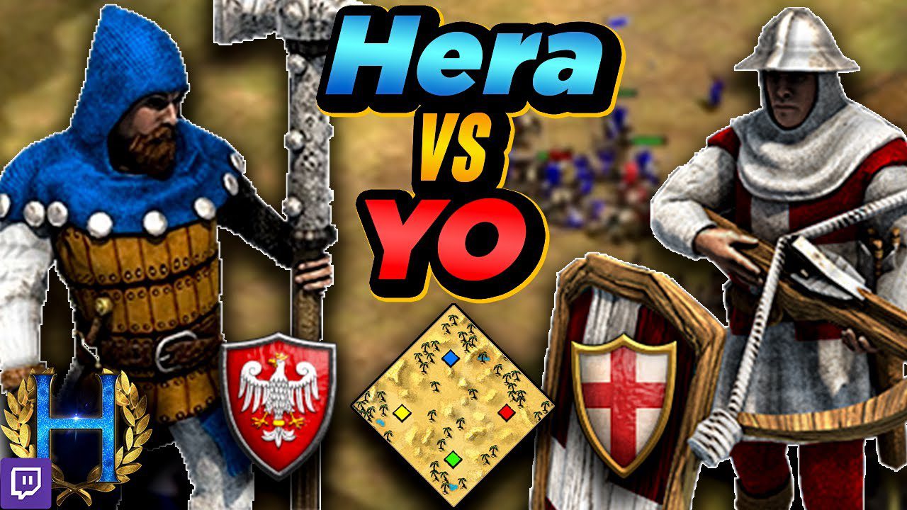 Poles Versus Italians in One Versus One Arabia with Yo in Age of Empires II