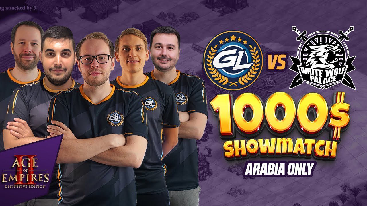 Four Versus Four Arabia One Thousand Dollar Showmatch: GamerLegion Versus WhiteWolfPalace