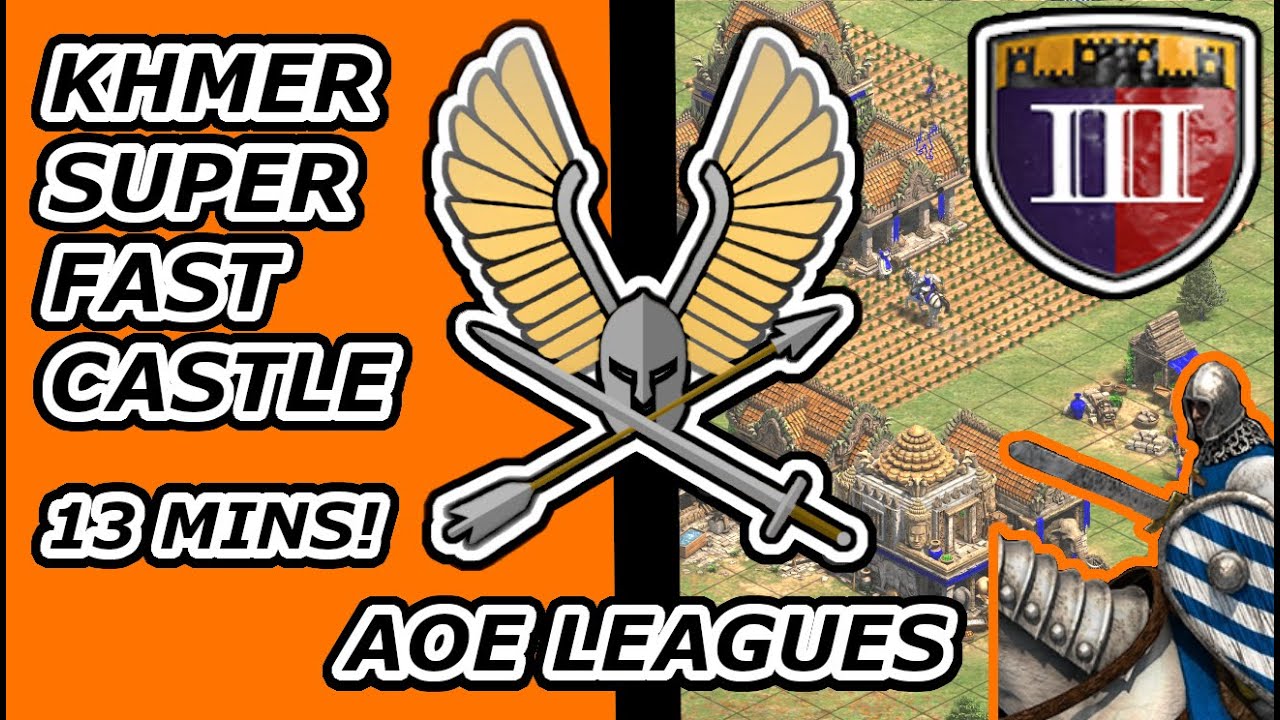 Tutorial for Khmer Fast Castle Build Order in Age of Empires II