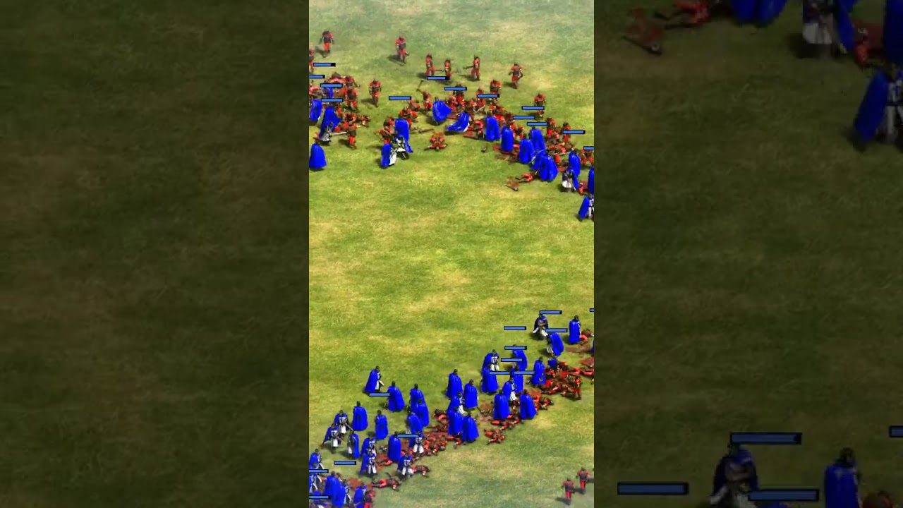10,000 Militia (AoE2) #Shorts