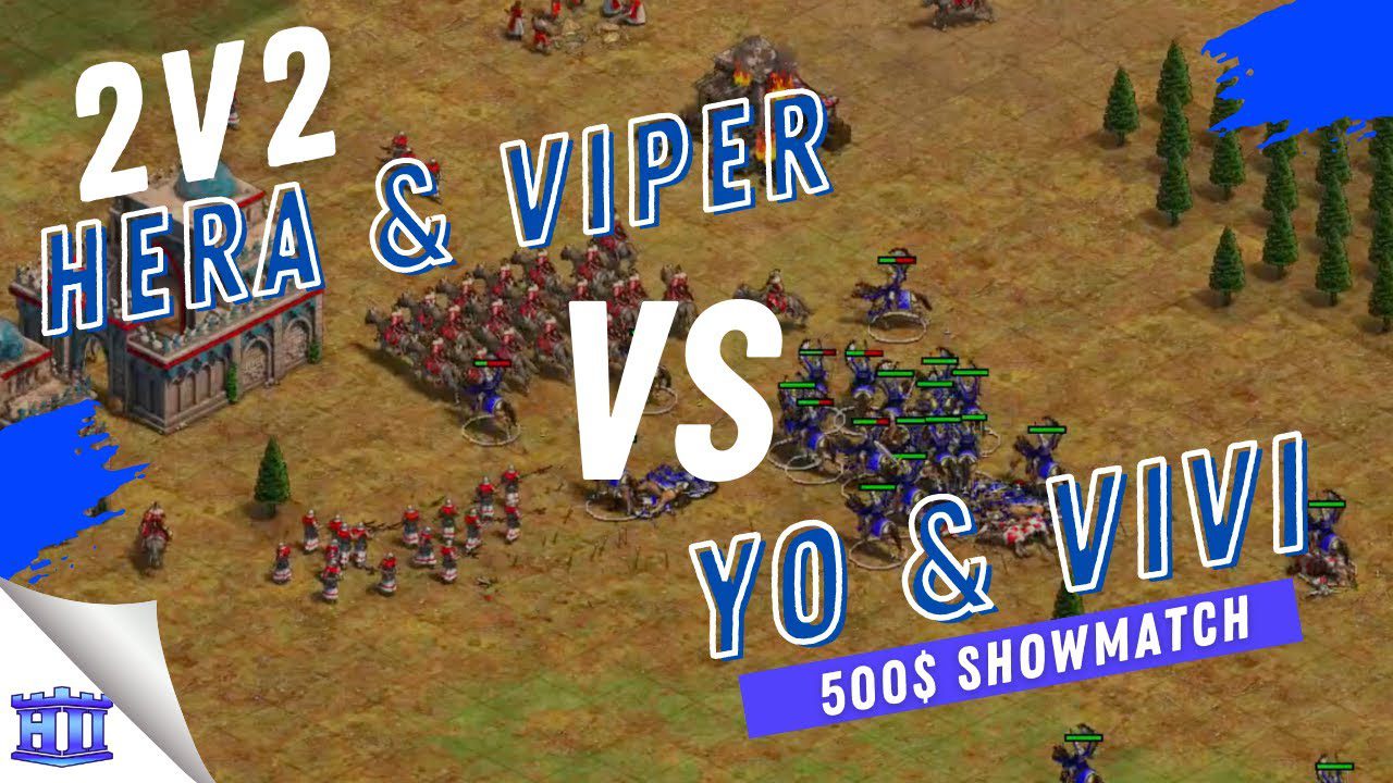 Epic Two-Versus-Two Arena Game Featuring Viper and Age of Empires II