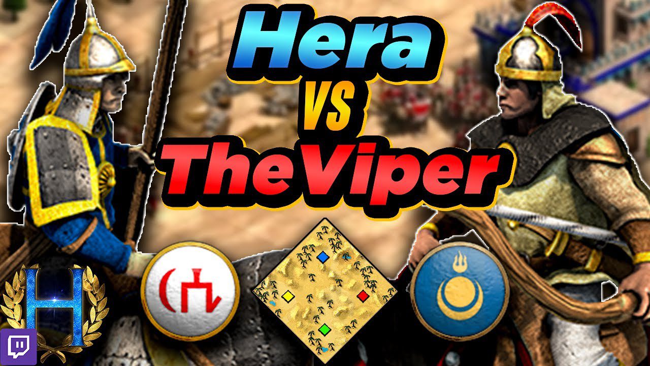 Tatars Versus Mongols in One-on-One Arabia with TheViper in Age of Empires II