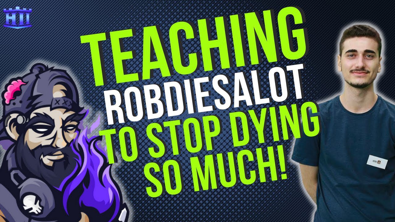 Instructing RobDiesAlot To Reduce Deaths During Age of Empires II Coaching