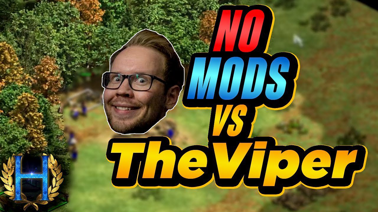 Playing Against TheViper Without Mods in Age of Empires 2
