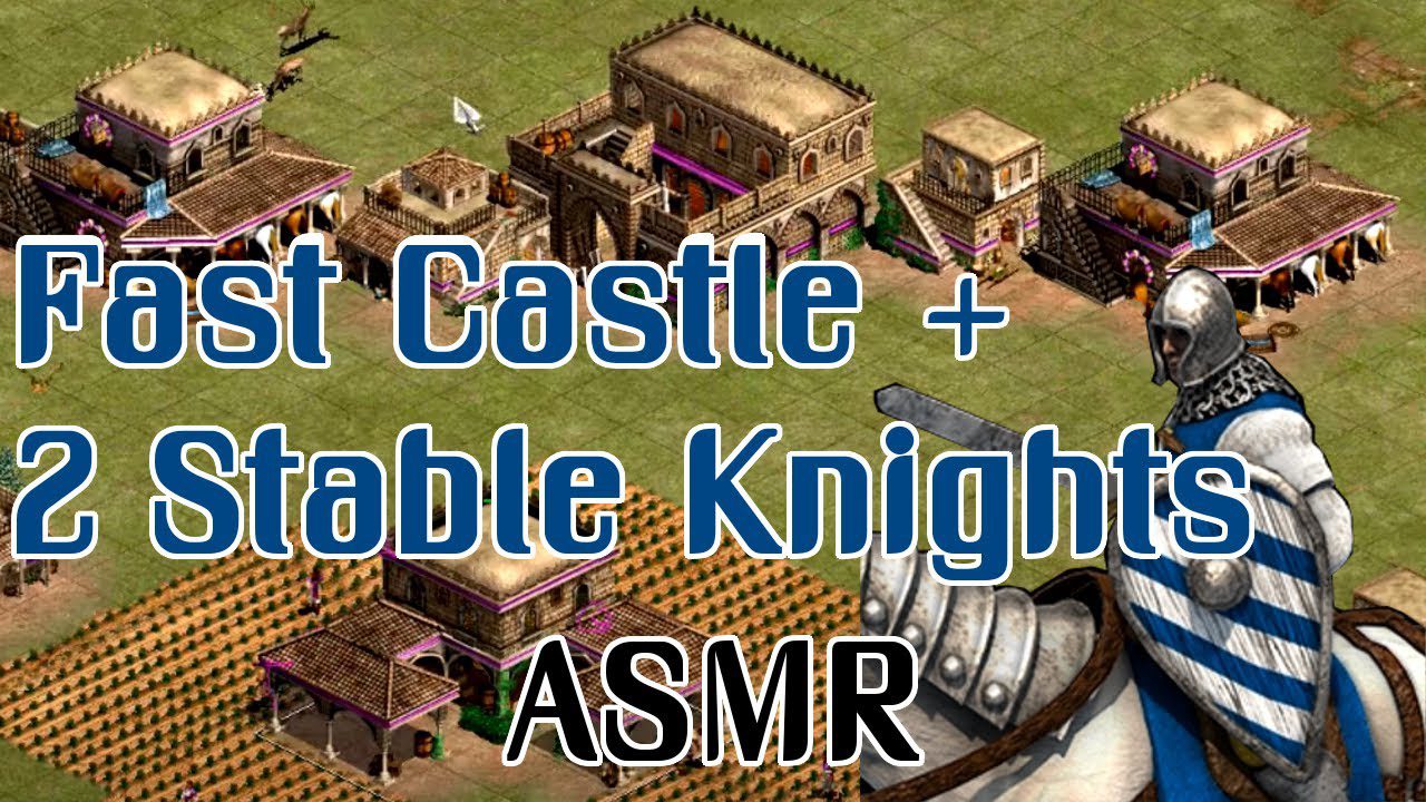 Constructing a Stronghold with Knights in an ASMR Style by Odette