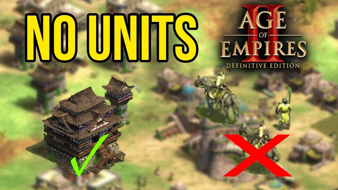 Age of Empires II, But No Unit Construction