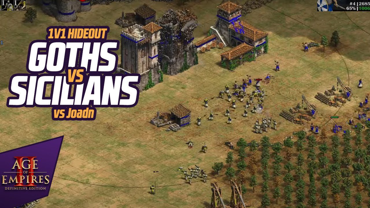 1v1 Hideout | Goths vs Sicilians | vs Jordan