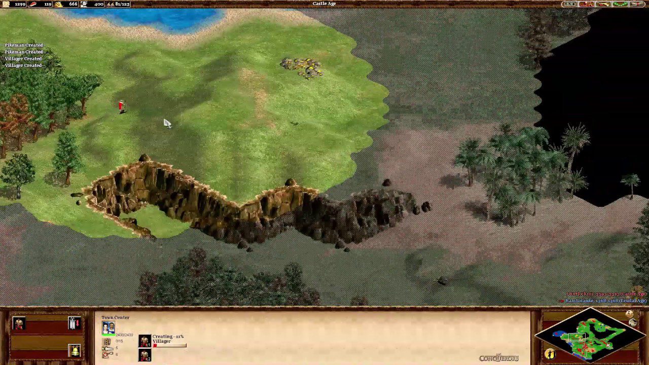 AOE2: 1v1 Vikings vs Franks… they got outclassed.