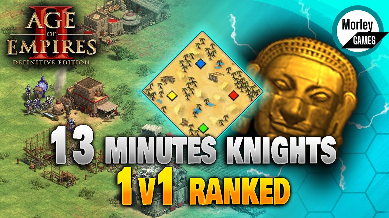 AOE2 KHMER KNIGHT RUSH: TROLLING ON ARABIA in 1v1 - Age Of Notes