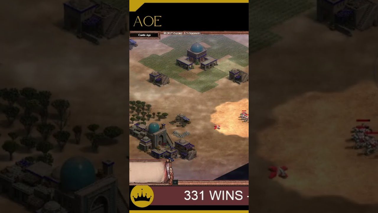 AOE2 RM 1v1 WesternAOE vs Praetorian #shorts #ageofempires #aoe2 #aoe2de #aoe2definitiveedition