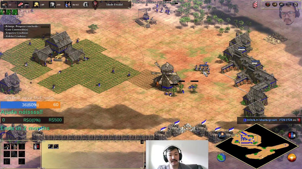 Age of Empires 2 – Dicas para iniciantes – Build order arqueiros 23 pop
