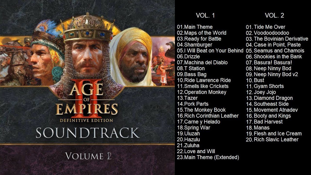 Age of Empires II Definitive Edition, Vol. 1 & 2 (Original Game Soundtrack) | Full Albums