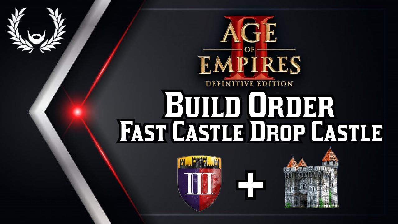 AoE 2 : DE – TUTORIEL ! LE FAST CASTLE DROP CASTLE