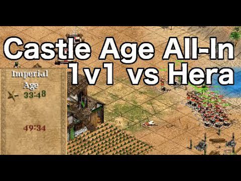 AoE2 | 1v1 vs Hera – Castle Age All-In