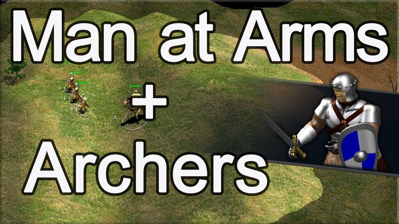 AoE2 Build Order | Man At Arms into Archers!