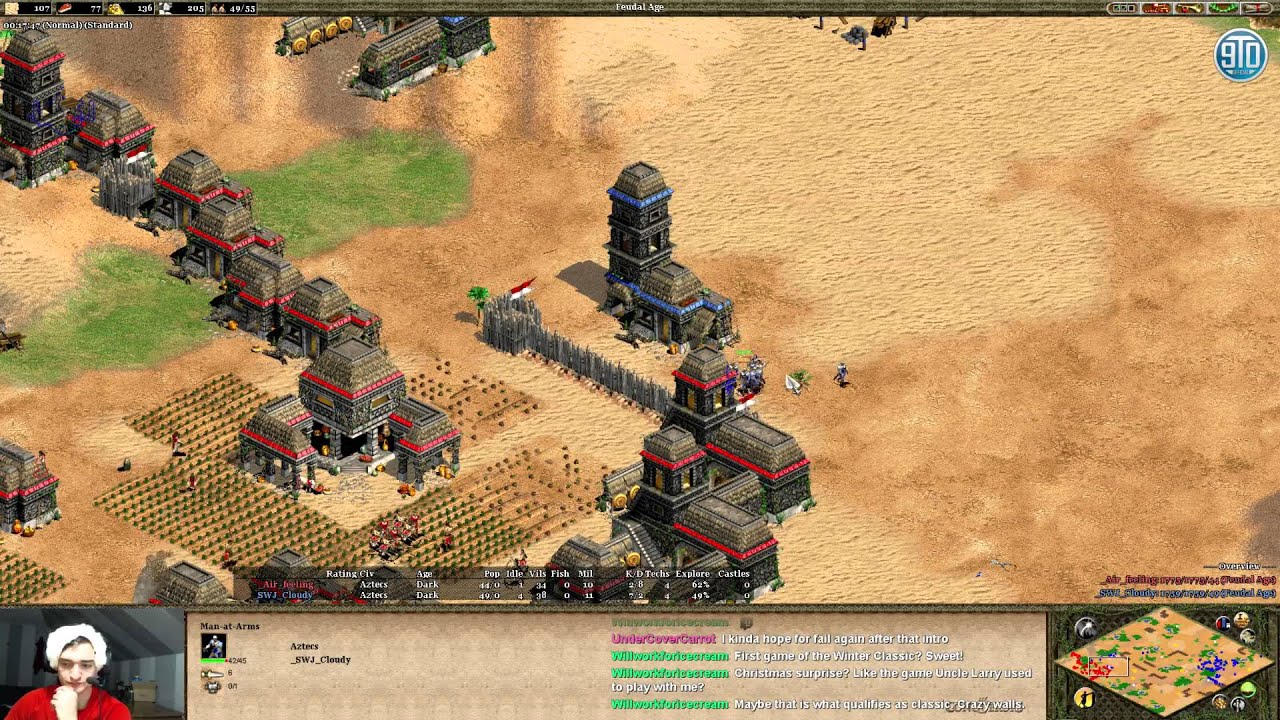 AoE2 – Classic game – Amazing 1v1!