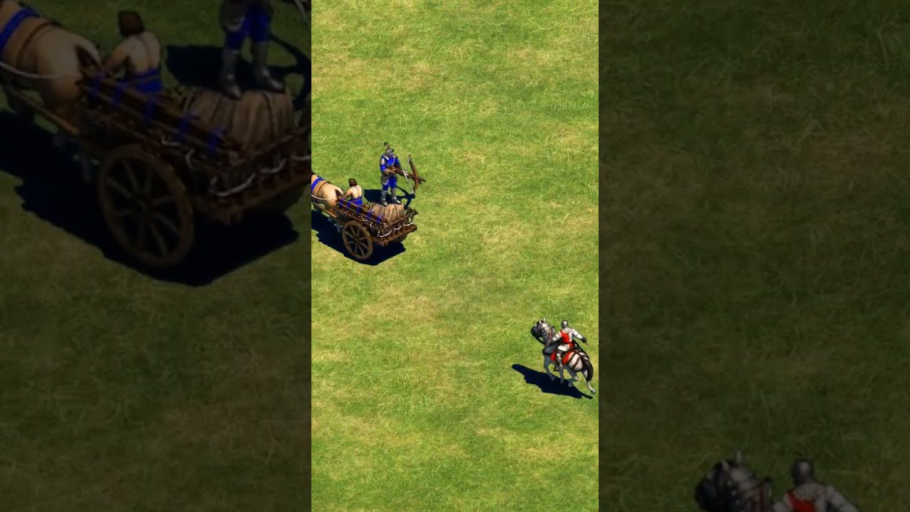 Arbalest on trade cart (AoE2) #Shorts Arbalest on trade cart (AoE2) #Shorts