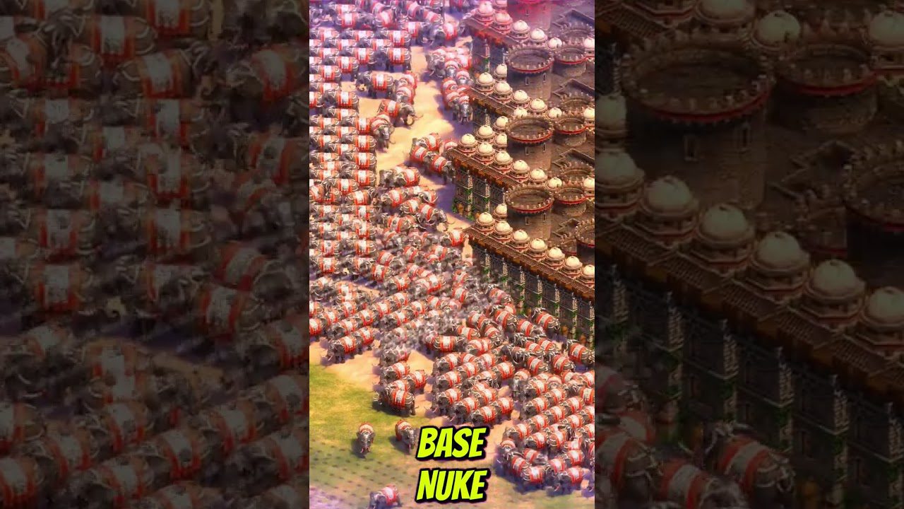 Base Nuked (AoE2) #Shorts Base Nuked (AoE2) #Shorts
