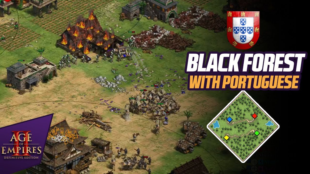 Black Forest with Portuguese on Flank
