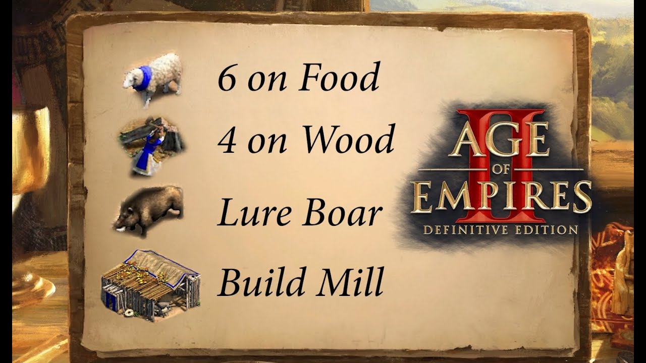 age of empires 2 build orders necessary