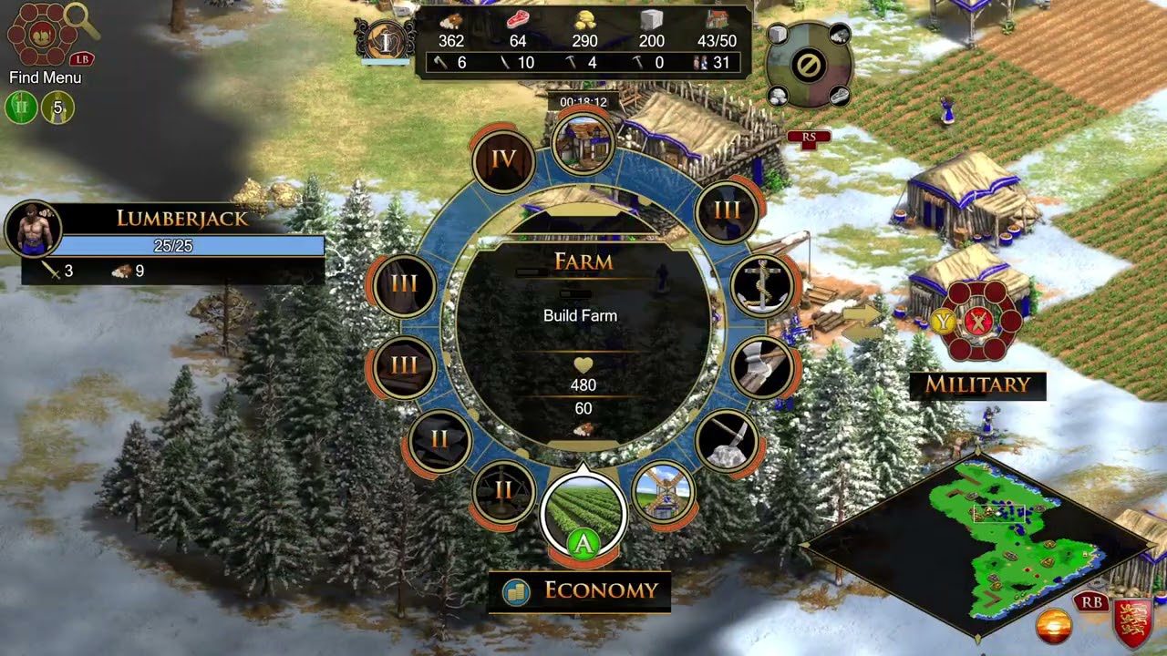 Can We Defeat the Moderate HD AI in Age of Empires 2 Xbox 1v1?