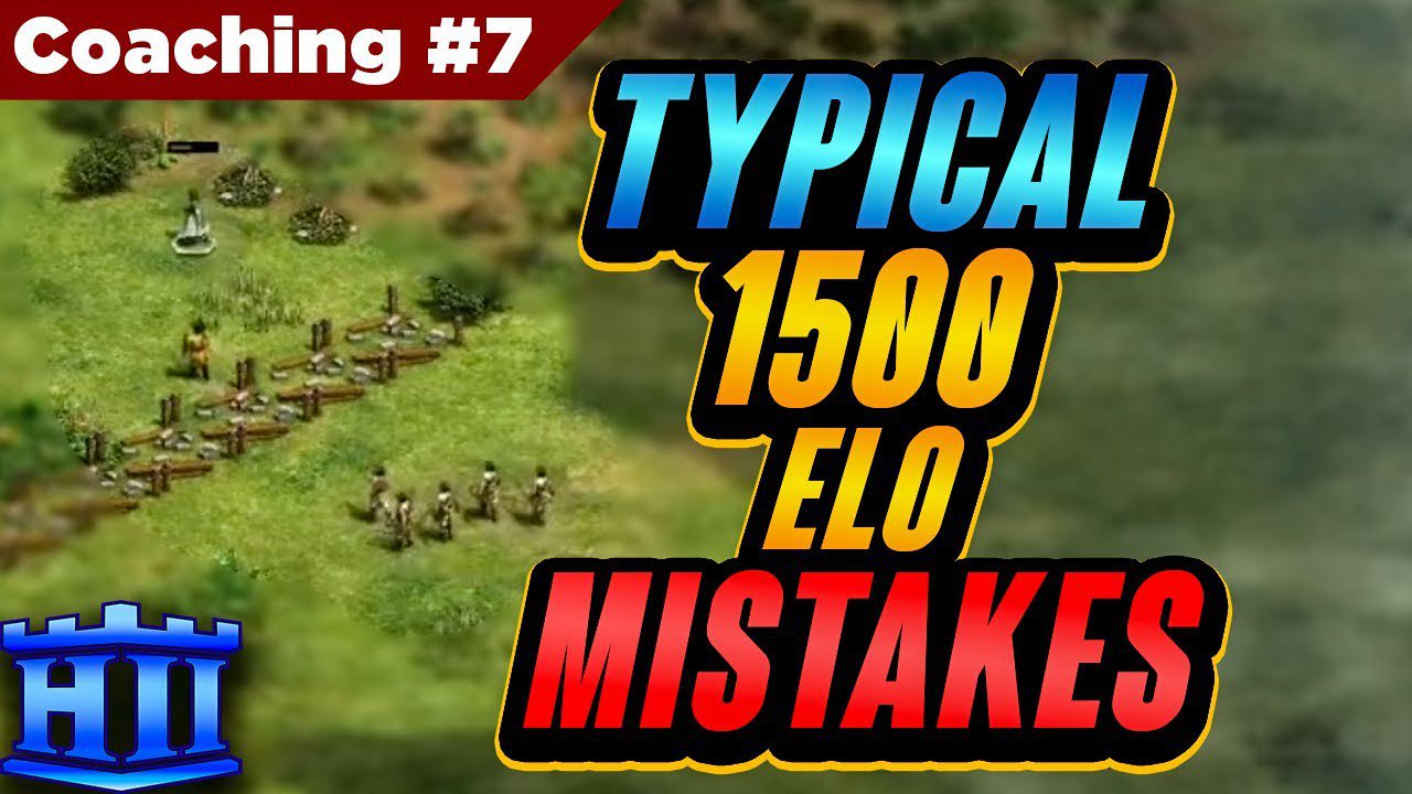 Common Errors Committed By 1500-Level AoE2 Players During Coaching