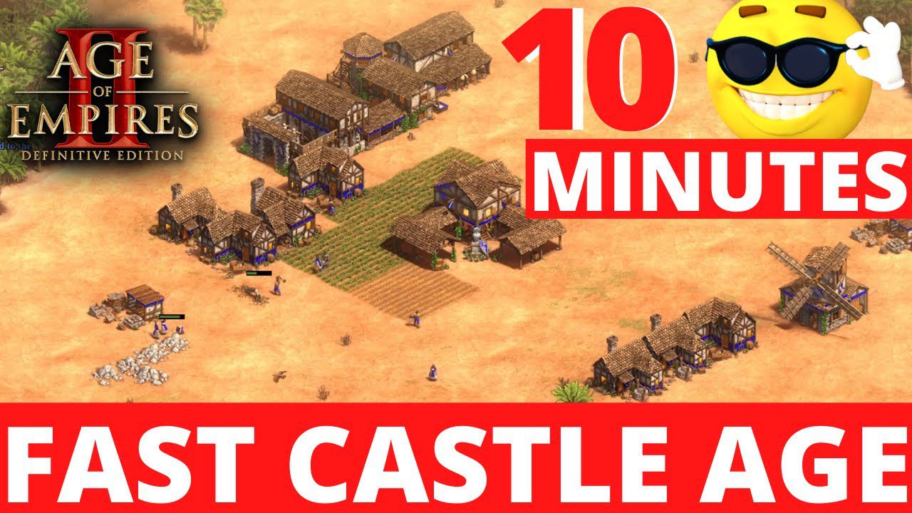 Creating a Quick Castle in Age of Empires 2: Definitive Edition for Beginners