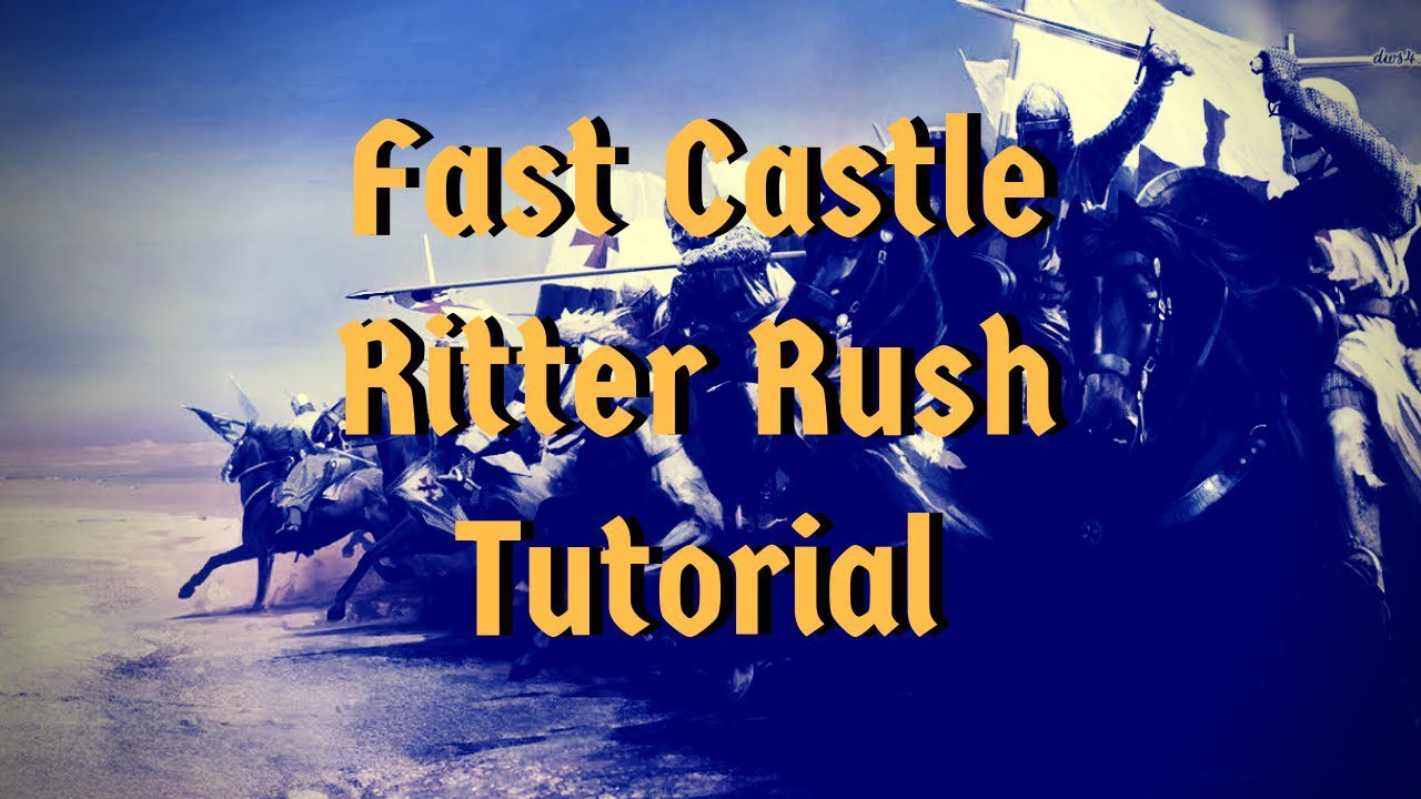Fast Castle Ritter Rush | Age of Empires 2 (Buildorder)