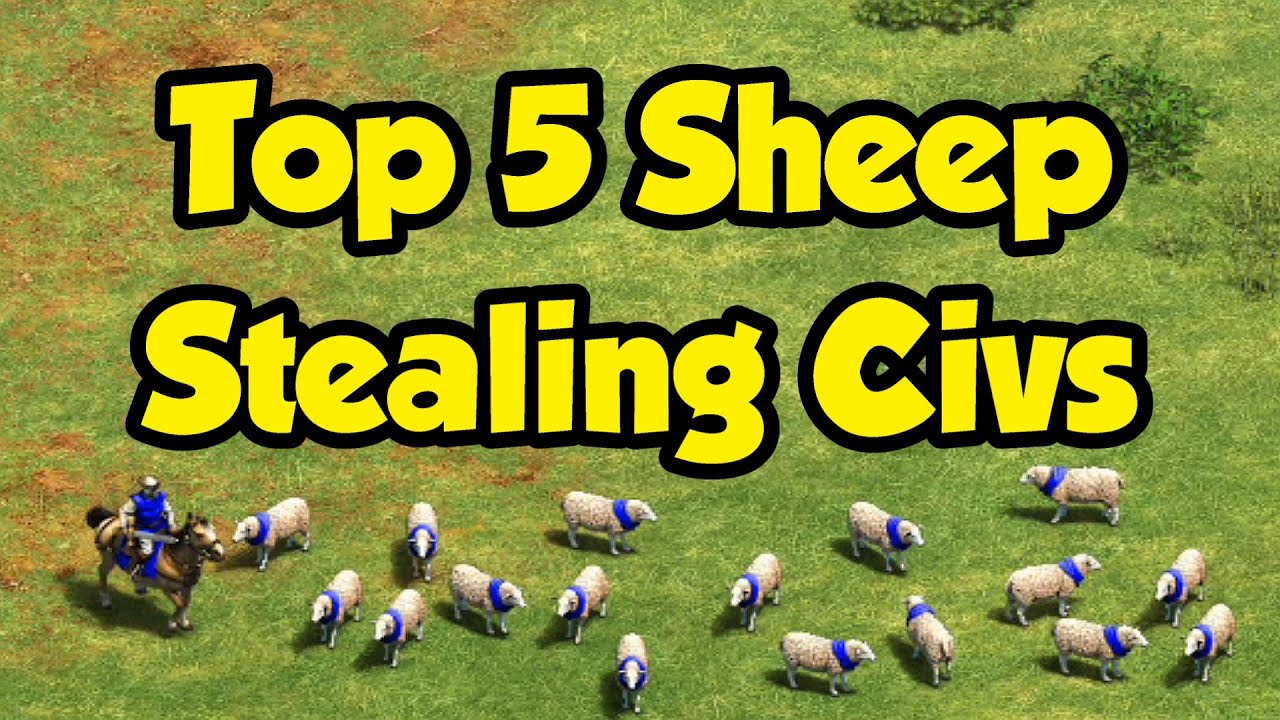 Five Notable Civilizations Known for Sheep Theft in Age of Empires II