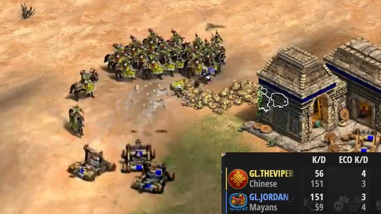GAMEBREAKING MOMENT 🤯 Viper vs Jordan. Cast by Dave_AoE