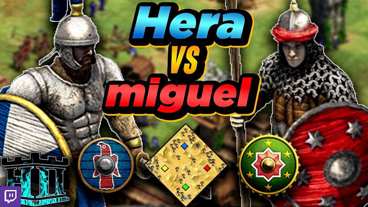 Goths vs Hindustanis | 1v1 miguel | vs  | AoE2