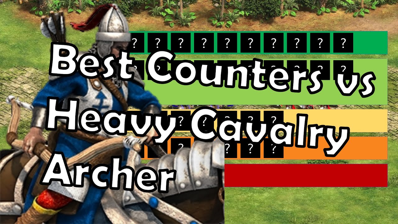 HEAVY CAVALRY ARCHER | Best Unique Counters | Tierlist | Age of Empires 2